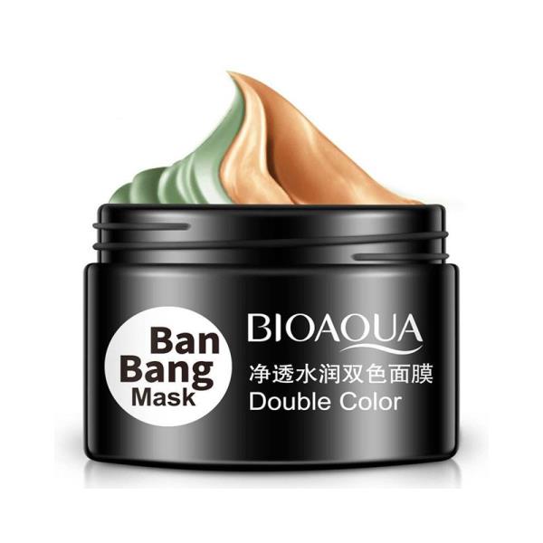 ماسک صورت بایو آکوا مدل Ban Bang Double Color وزن 100 گرم (50 گرم + 50 گرم)